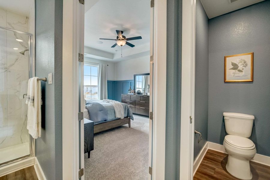 Furnished interior view inside a new home in Avery Centre, Round Rock (Image 8).