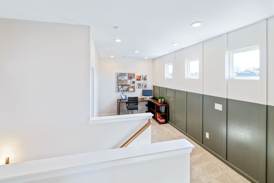 Furnished interior view inside a new home in Wilson Meadows, Clarksville (Image 27).