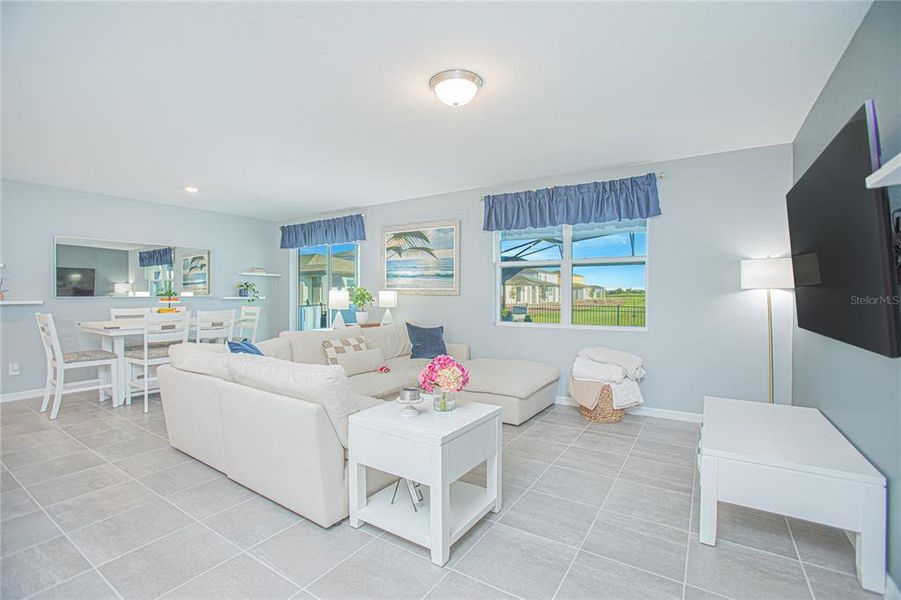 Furnished interior view inside a new home in The Reserve at Twin Lakes, St. Cloud (Image 9).