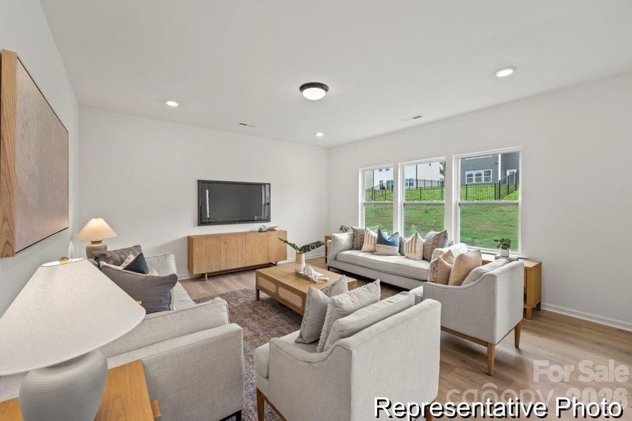 Furnished interior view inside a new home in Beaver Creek, Statesville (Image 7).