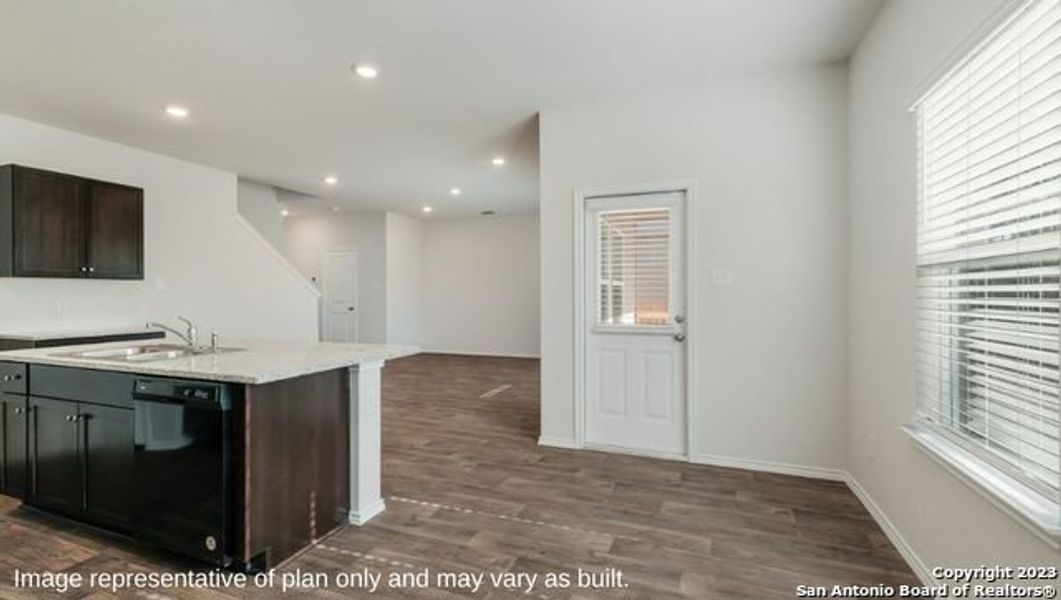 Furnished interior view inside a new home in Redbird Ranch, San Antonio (Image 8). Furnished interior view inside a new home in Redbird Ranch, San Antonio (Image 8).