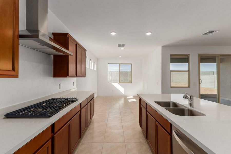 Furnished interior view inside a new home in Bella Vista Farms, San Tan Valley (Image 5).