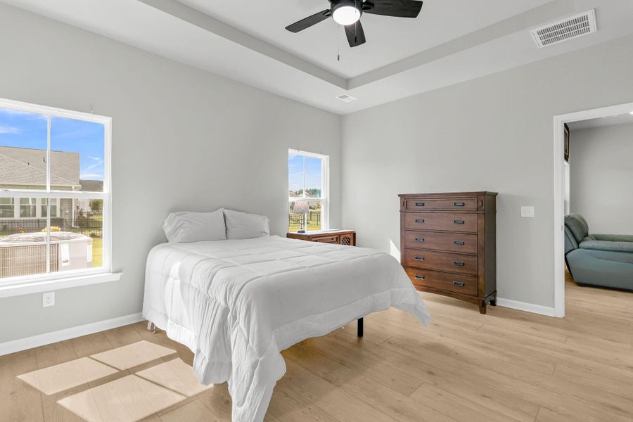 Furnished interior view inside a new home in Horizons at Summers Corner | 55+, Summerville (Image 11).