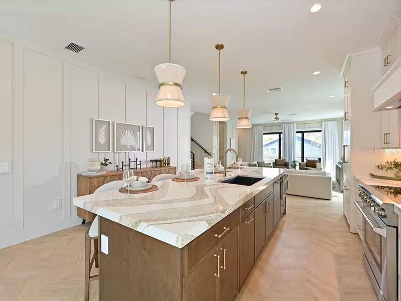 Furnished interior view inside a new home in , Bradenton Beach (Image 12).