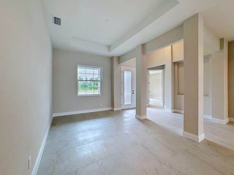 Spacious, unfurnished interior of a new home in River Preserve Estates, Parrish (Image 21).