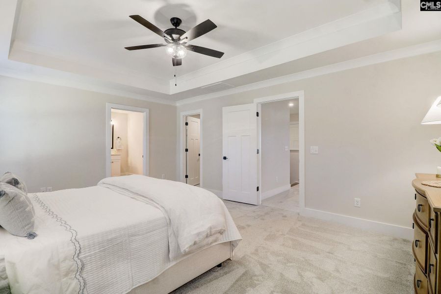 Furnished interior view inside a new home in Raglins Creek, Lugoff (Image 29). Furnished interior view inside a new home in Raglins Creek, Lugoff (Image 29).