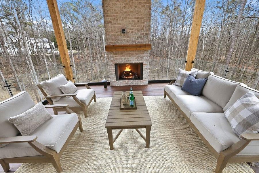 Exterior details and patio area of a home in , Johns Creek (Image 32).