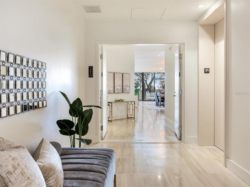 Furnished interior view inside a new home in , Tampa (Image 6).