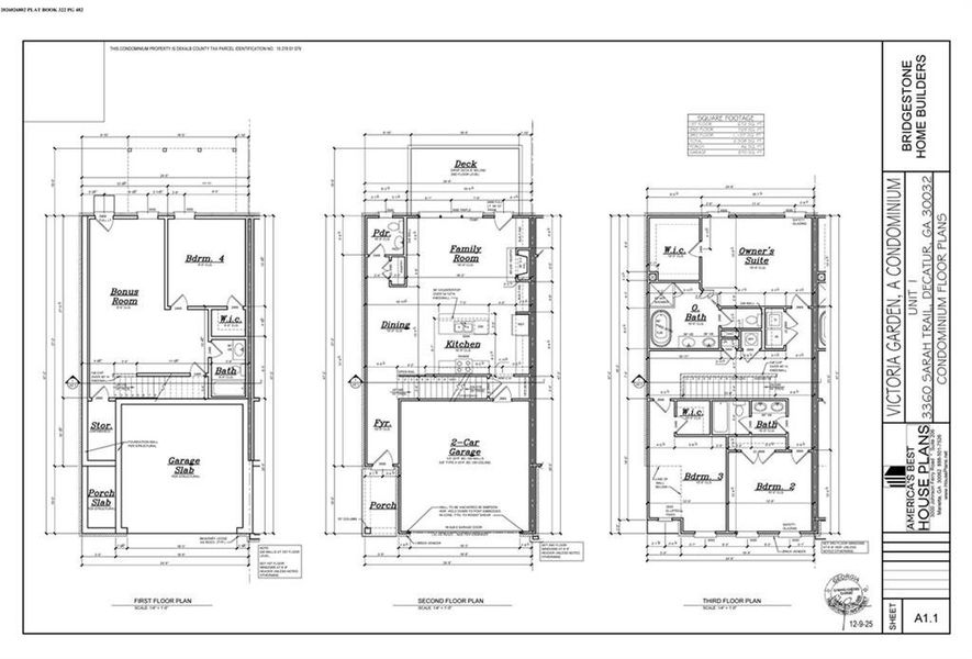 2D floor plan layout of this home in , Decatur, GA (Image 6).