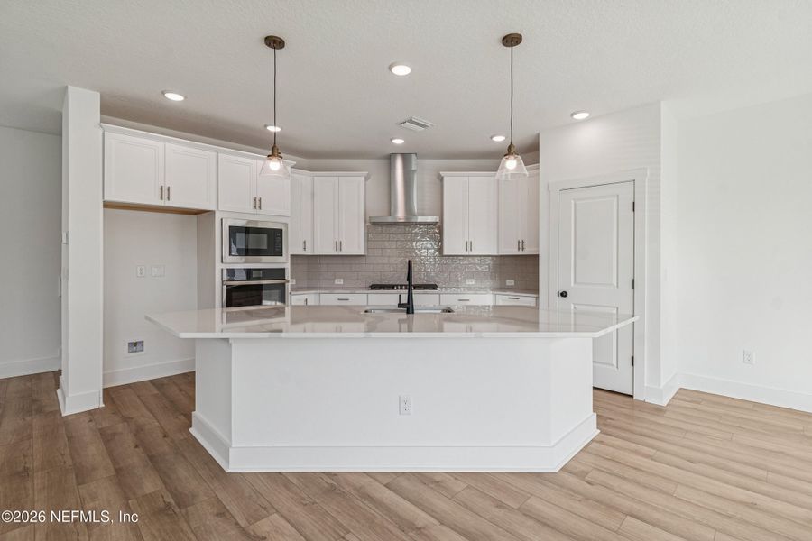 Furnished interior view inside a new home in Kettering at eTown - Traditional Collection, Jacksonville (Image 3).