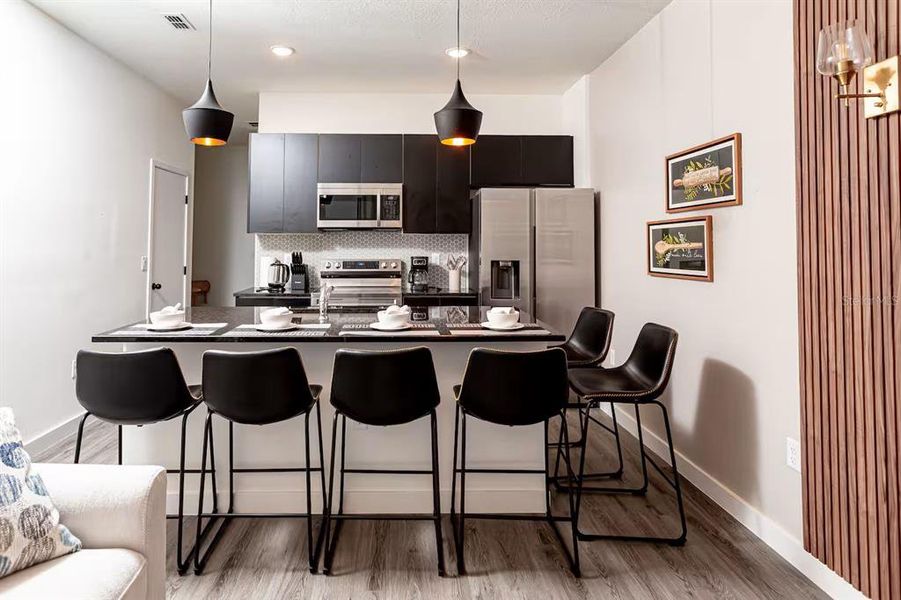 Furnished interior view inside a new home in , Kissimmee (Image 6).