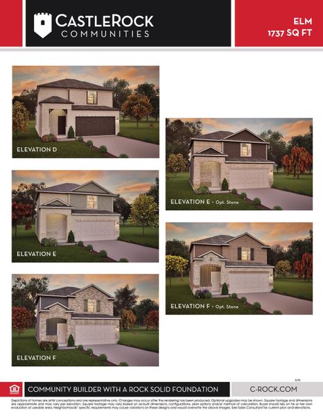 Image 29 representing the Elm by CastleRock Communities in Caney Mills, Conroe, TX.