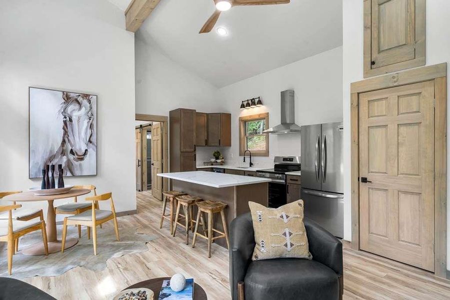 Furnished interior view inside a new home in , Morganton (Image 11).