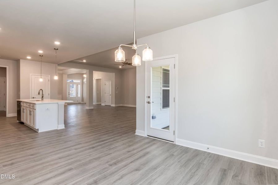 Spacious, unfurnished interior of a new home in Kelly Farms, Lillington (Image 16). Spacious, unfurnished interior of a new home in Kelly Farms, Lillington (Image 16).