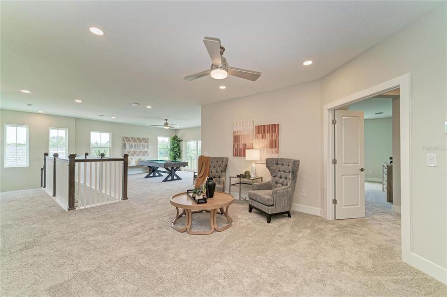 Furnished interior view inside a new home in Barrington Preserve, Parrish (Image 50).
