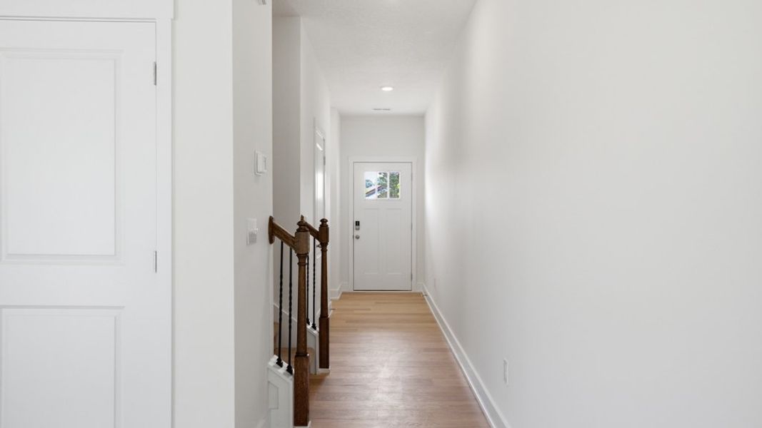 Spacious, unfurnished interior of a new home in Macon Townhomes, Seymour (Image 11). Spacious, unfurnished interior of a new home in Macon Townhomes, Seymour (Image 11).
