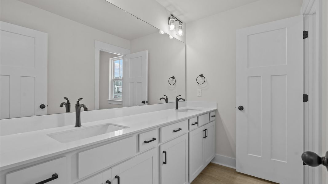 Furnished interior view inside a new home in Pleasant Falls, Moore (Image 31).