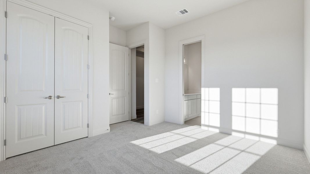 Furnished interior view inside a new home in Lakeshore Bluffs, Shady Shores (Image 8).