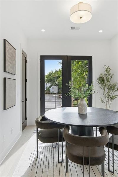 Furnished interior view inside a new home in , Atlanta (Image 29).