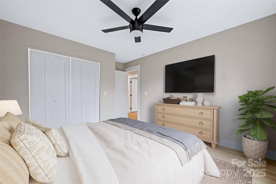Furnished interior view inside a new home in , Asheville (Image 11).
