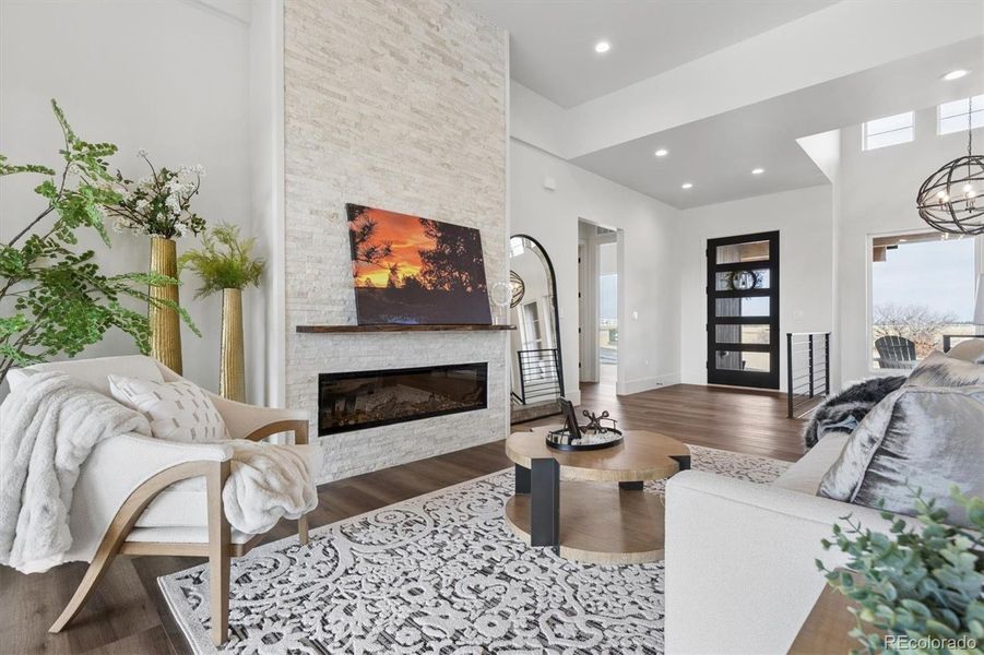 Furnished interior view inside a new home in , Franktown (Image 13).