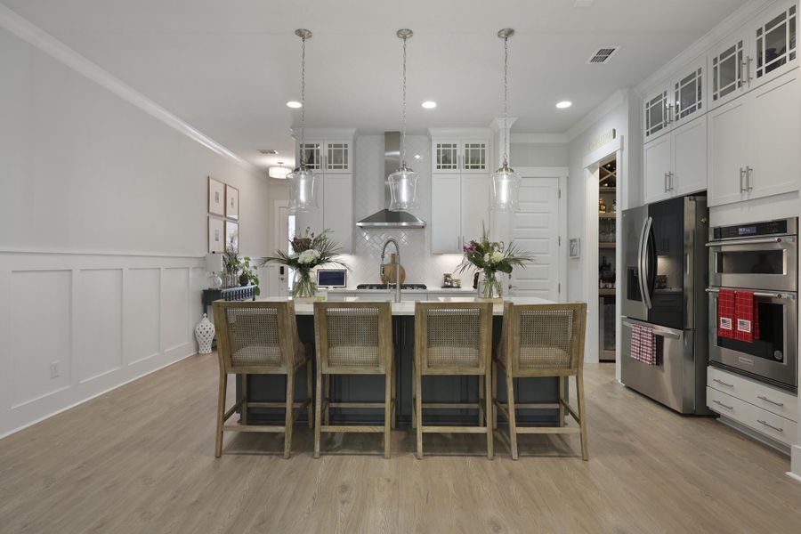 Furnished interior view inside a new home in , Mount Pleasant (Image 34).