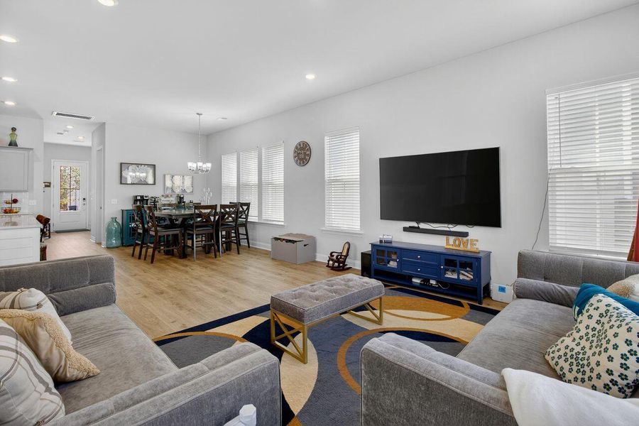 Furnished interior view inside a new home in , Summerville (Image 9).