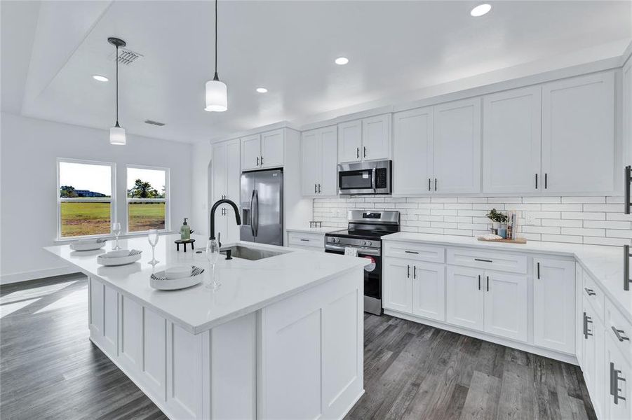 Furnished interior view inside a new home in , Kaufman (Image 16). Furnished interior view inside a new home in , Kaufman (Image 16).