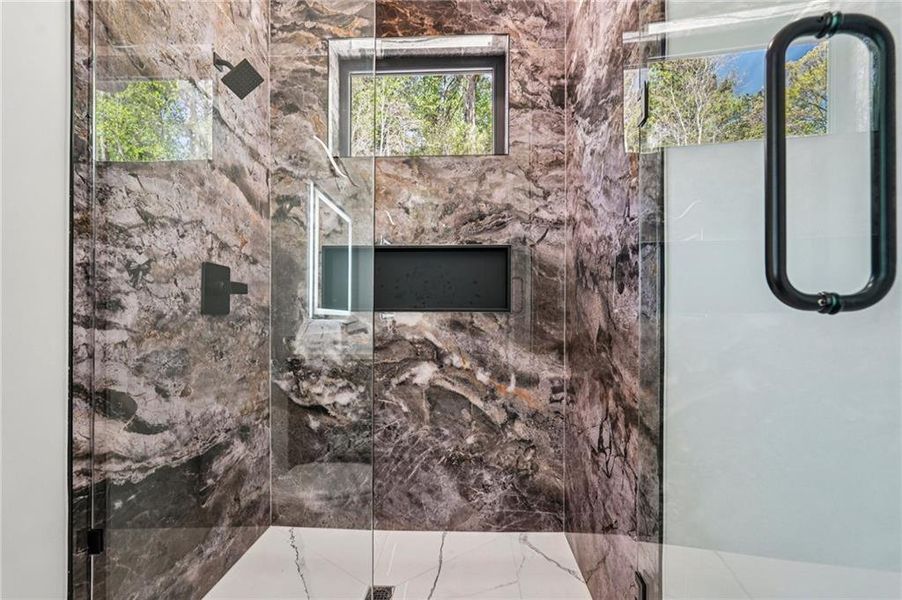 Close-up of interior finishes inside a home in , Sugar Hill (Image 19).