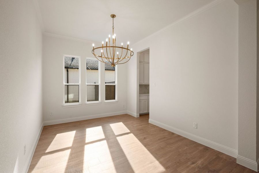 Representative unfurnished interior of a home built from the Ashley by Our Country Homes in Parks of Aledo, Aledo (Image 25).