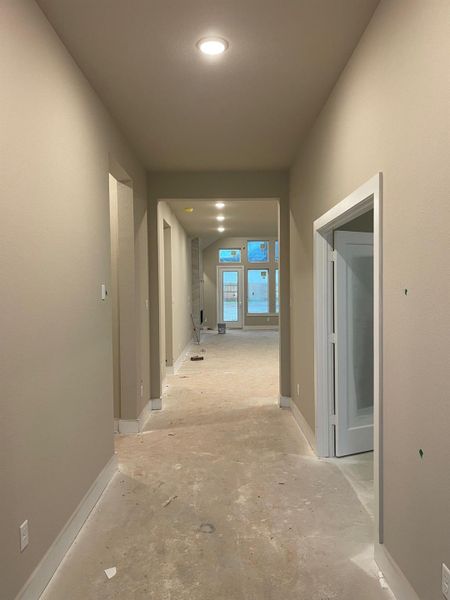 In-progress construction of a new home in Clopton Farms, Montgomery, TX (Image 3).