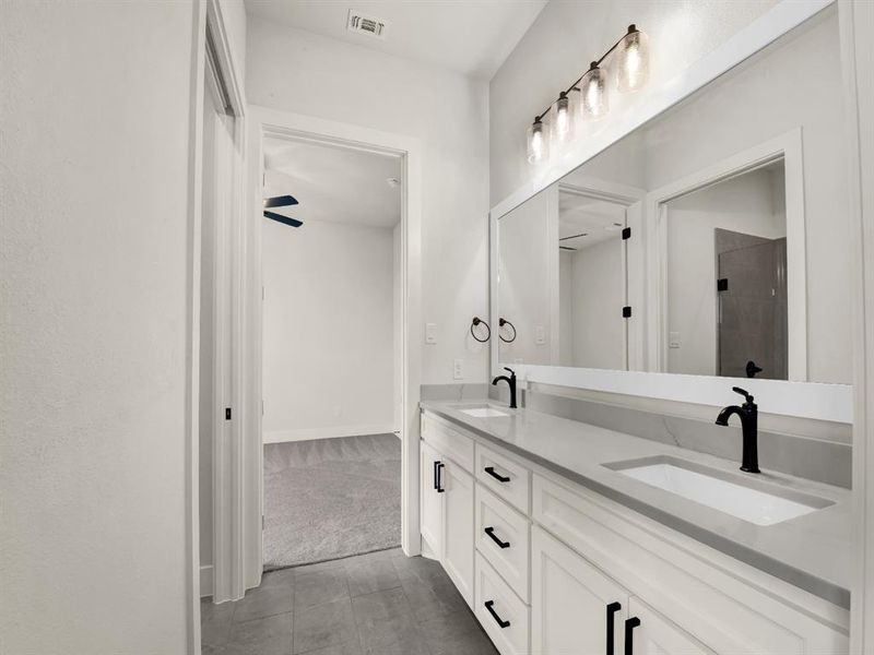 Furnished interior view inside a new home in , Weatherford (Image 10). Furnished interior view inside a new home in , Weatherford (Image 10).