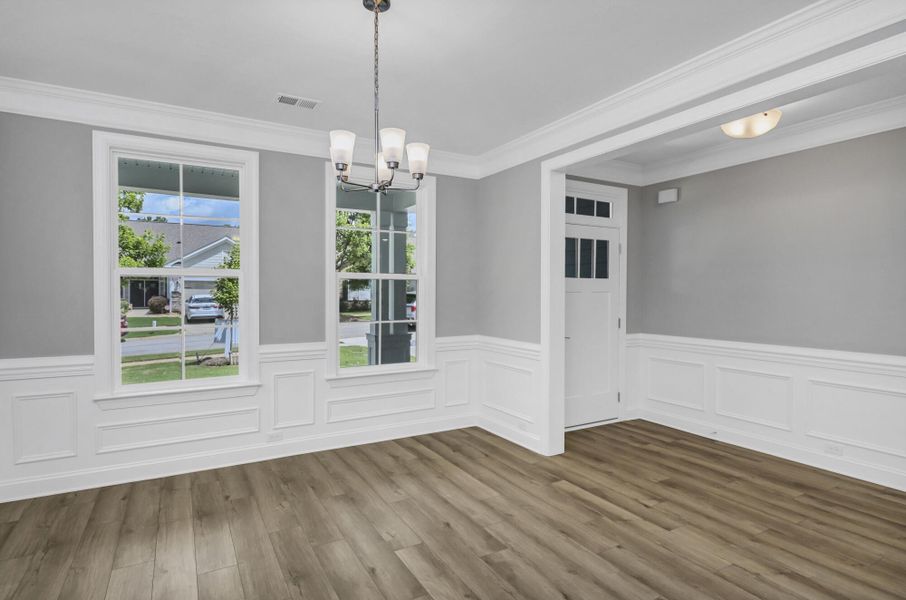 Spacious, unfurnished interior of a new home in Cobblestone Park, Blythewood (Image 18). Spacious, unfurnished interior of a new home in Cobblestone Park, Blythewood (Image 18).