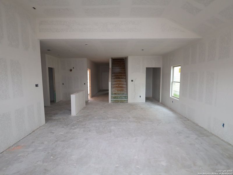 In-progress construction of a new home in Hunters Ranch, San Antonio, TX (Image 19).