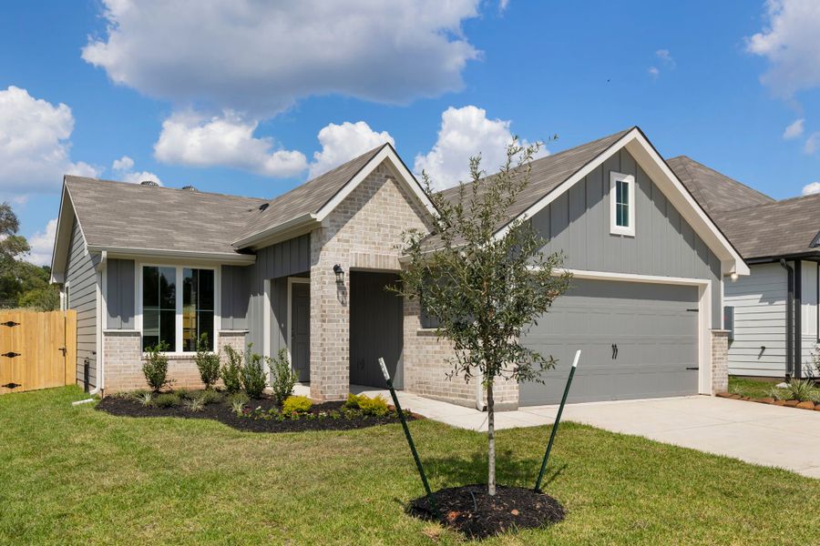 Representative exterior photo of a completed home built from the The 1262 by Stylecraft Builders in Legacy at Park Meadows, Lorena, TX (Image 1). Representative exterior photo of a completed home built from the The 1262 by Stylecraft Builders in Legacy at Park Meadows, Lorena, TX (Image 1).