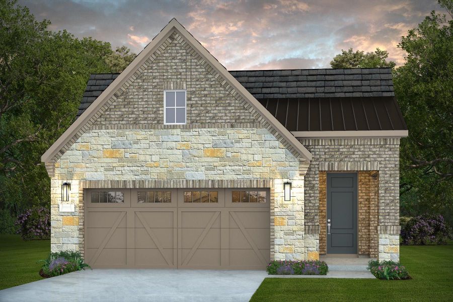 Representative exterior photo of a completed home built from the Hallmark by Del Webb in Sun City Texas, Georgetown, TX (Image 25). Representative exterior photo of a completed home built from the Hallmark by Del Webb in Sun City Texas, Georgetown, TX (Image 25).