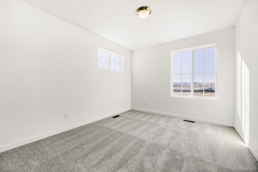 Spacious, unfurnished interior of a new home in Newlin Crossing, Parker (Image 11). Spacious, unfurnished interior of a new home in Newlin Crossing, Parker (Image 11).