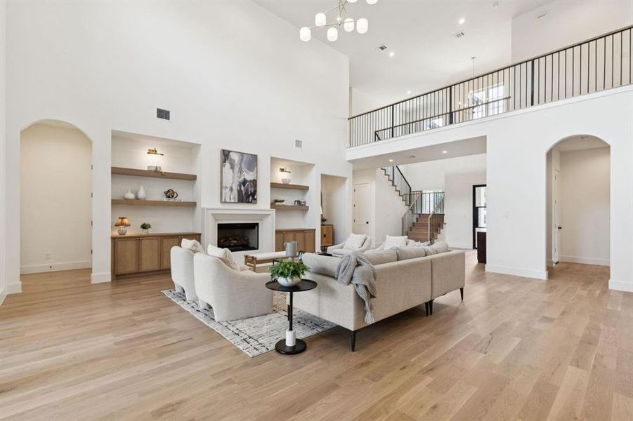 Furnished interior view inside a new home in , Dallas (Image 16).