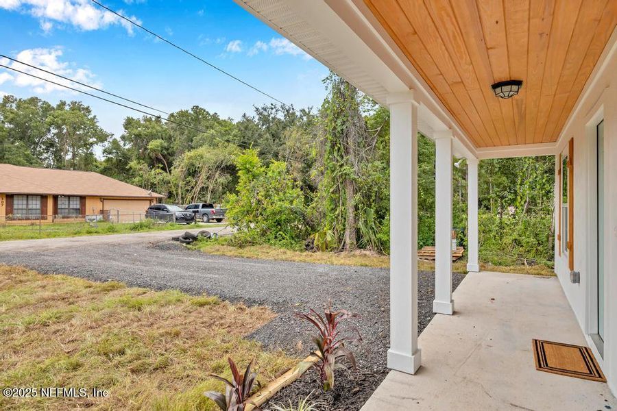 Front exterior of a new home in , East Palatka, FL, highlighting curb appeal (Image 24). Front exterior of a new home in , East Palatka, FL, highlighting curb appeal (Image 24).
