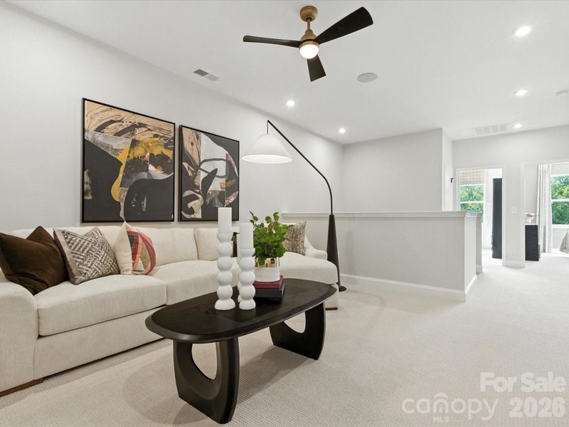 Second floor loft space