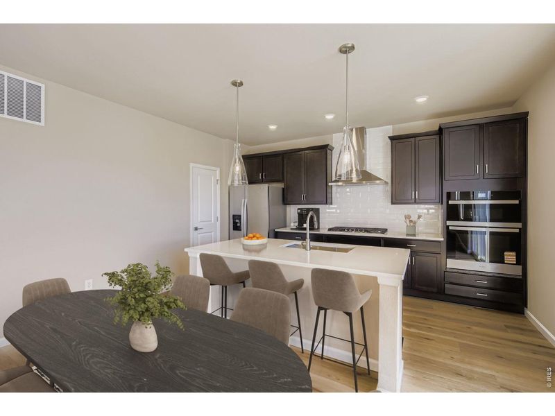 Furnished interior view inside a new home in Country Club Reserve, Fort Collins (Image 12).