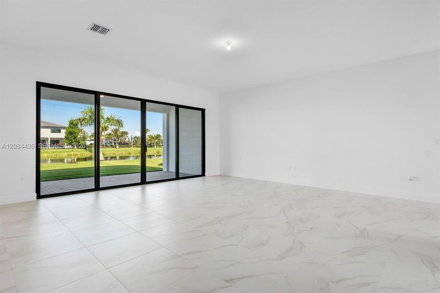 Spacious, unfurnished interior of a new home in Lotus Edge, Boca Raton (Image 19). Spacious, unfurnished interior of a new home in Lotus Edge, Boca Raton (Image 19).