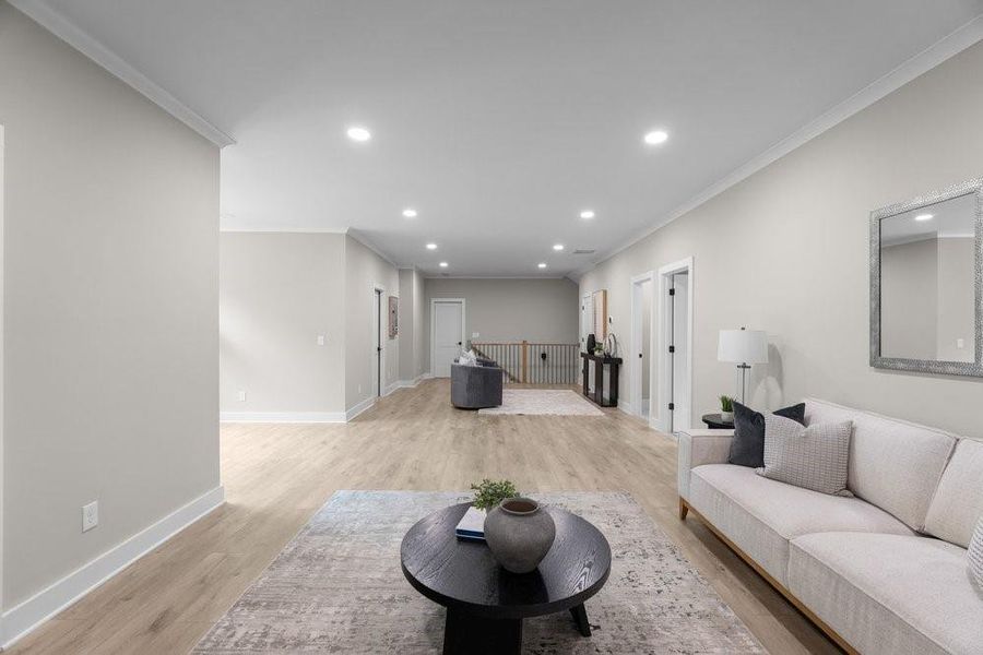 Furnished interior view inside a new home in , Lilburn (Image 27).