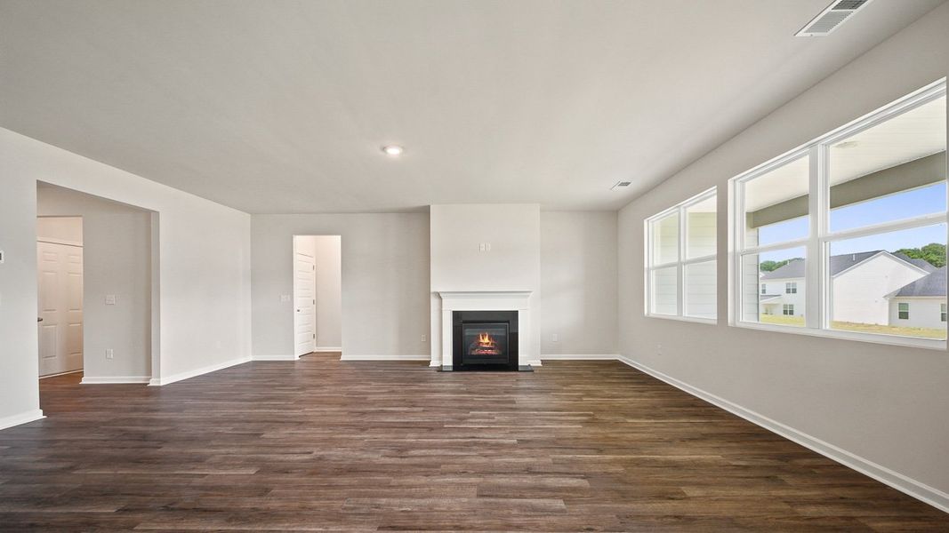 Spacious, unfurnished interior of a new home in Jackson Landing, Jefferson (Image 21). Spacious, unfurnished interior of a new home in Jackson Landing, Jefferson (Image 21).