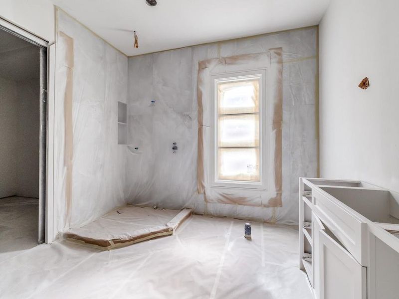 In-progress construction of a new home in , Dallas, TX (Image 26).