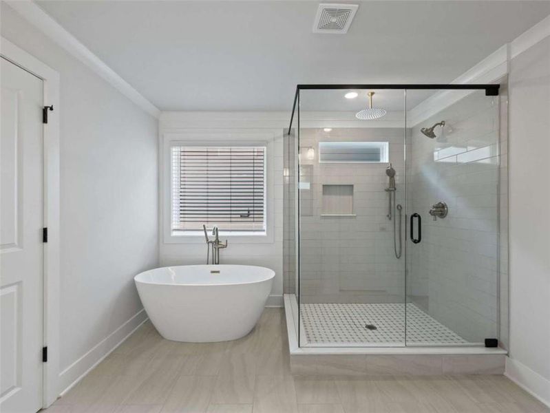Furnished interior view inside a new home in , Buford (Image 14).