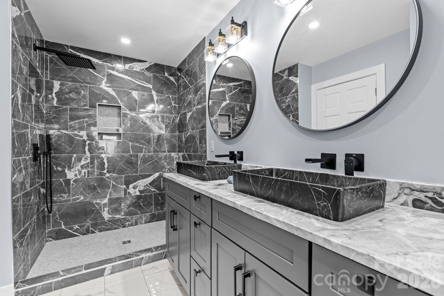 Furnished interior view inside a new home in , Weaverville (Image 6).