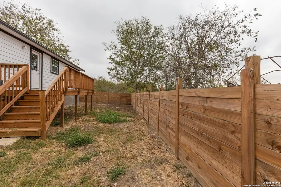Exterior details and patio area of a home in , Gonzales (Image 4). Exterior details and patio area of a home in , Gonzales (Image 4).