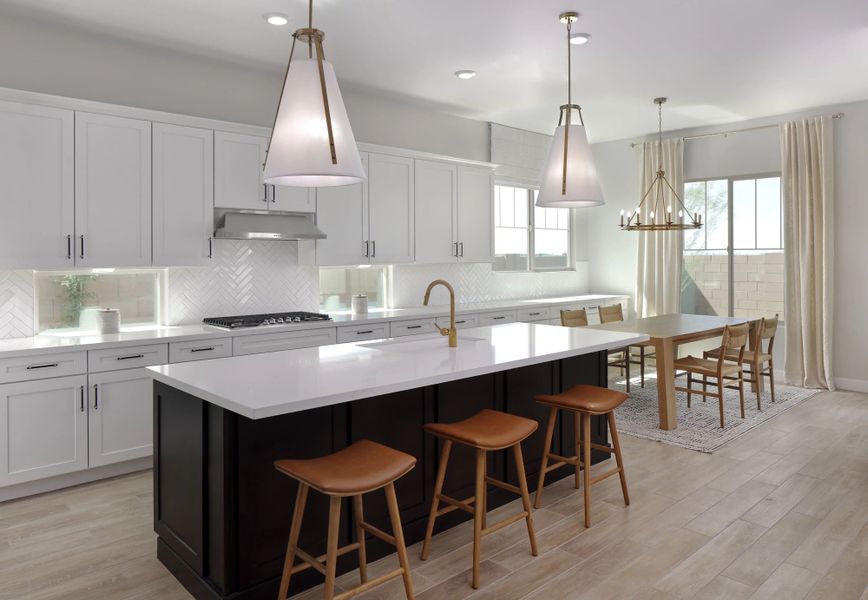 Kitchen with Dining Nook Kitchen with Dining Nook