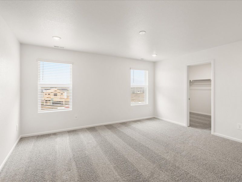 Spacious, unfurnished interior of a new home in Westgate, Greeley (Image 11). Spacious, unfurnished interior of a new home in Westgate, Greeley (Image 11).
